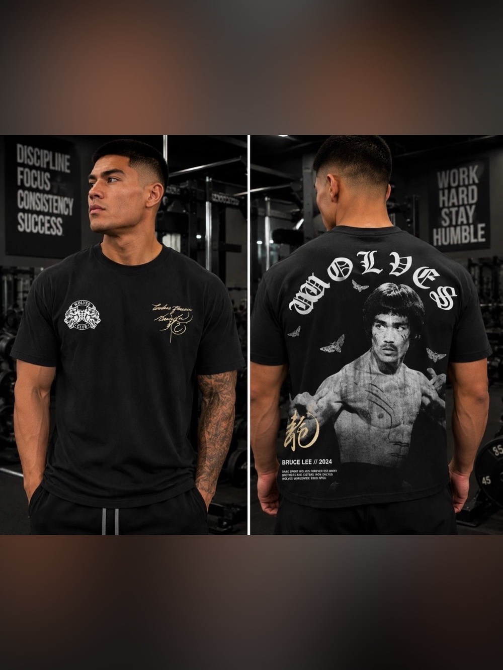 Darc Sport X Bruce Lee Under The Heavens Premium Shirt